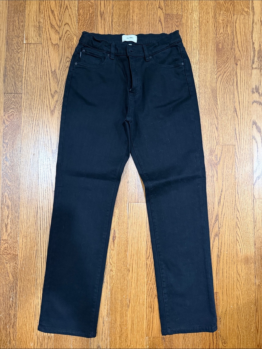 DL1961 Kids Black Straight Jeans